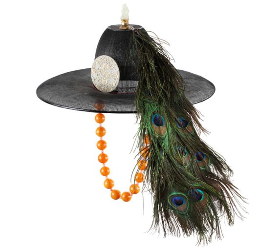 죽전립. 대나무실로 만든 갓으로 왕이 특별한 궁중행사 때 착용했다.