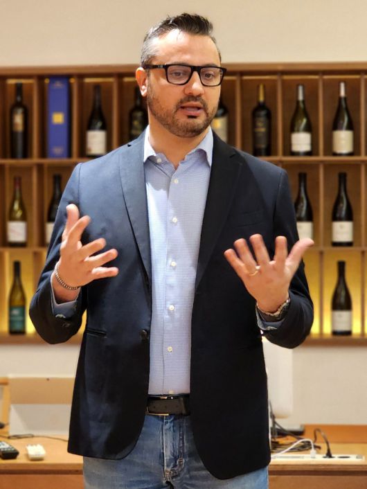 수출매니저 마르코 디 파올로(Marco di Palolo).  최현태 기자