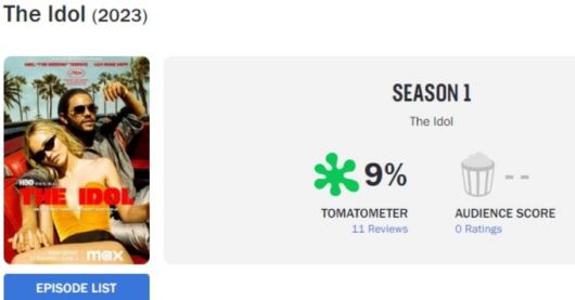 로튼토마토지수. 로튼토마토 홈페이지 캡처