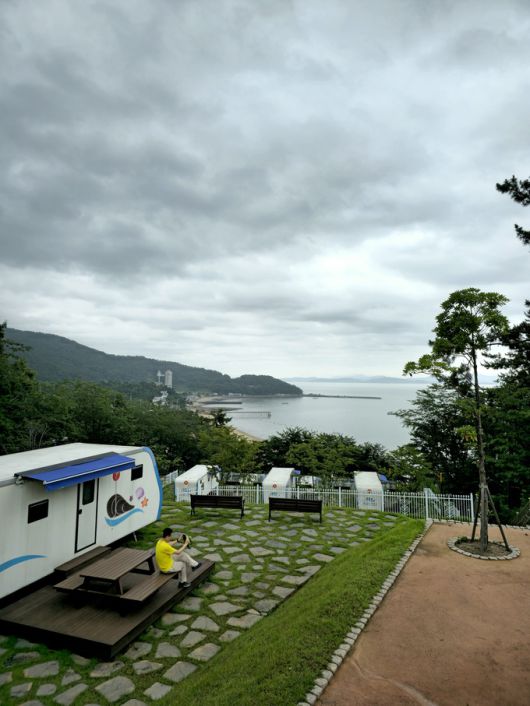 수문랜드 블루투어 오토캠핑장.