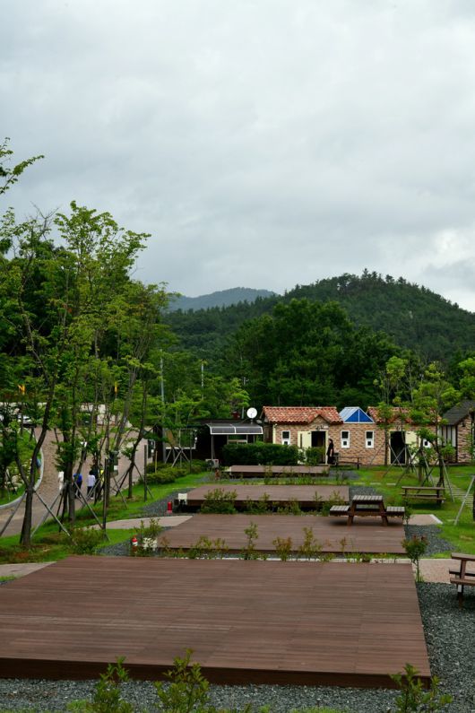 수문랜드 블루투어 오토캠핑장.