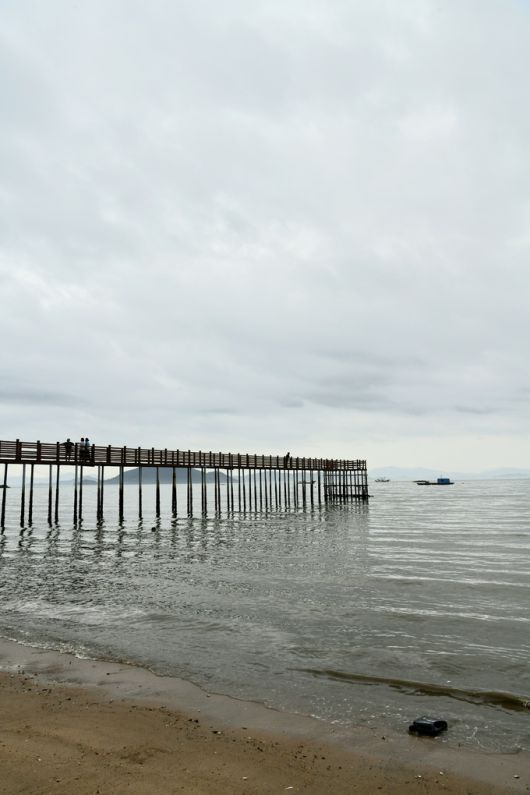 수문해변 스카이워크.