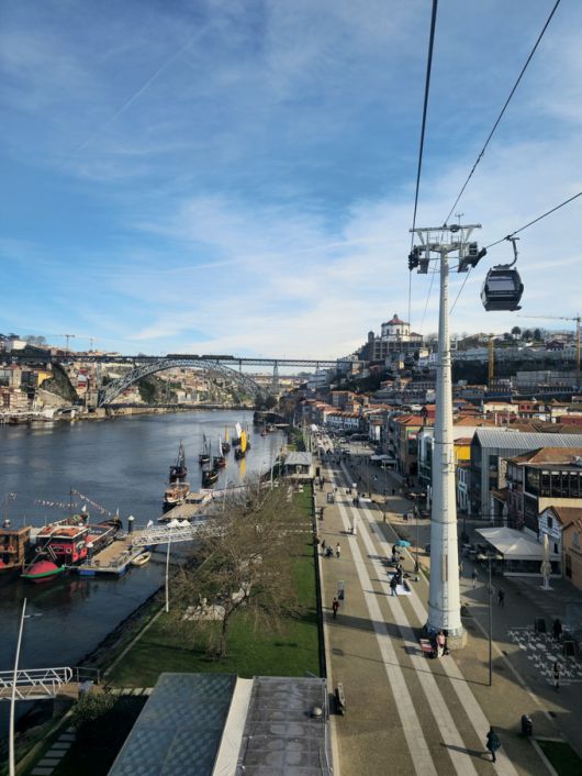 빌라 노바 드 가이아 케이블카. 최현태 기자