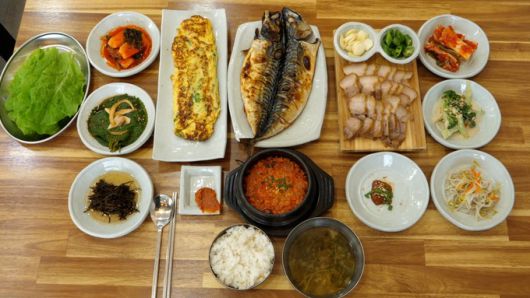 진미네 식당의 대표메뉴 '진미정식'