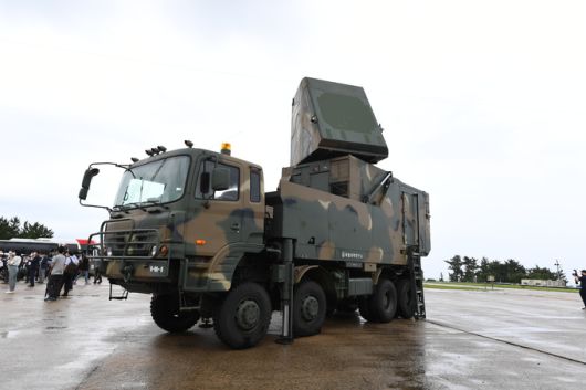 M-SAM에 쓰이는 다기능레이더. 세계일보 자료사진