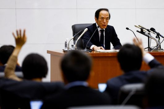 우에다 가즈오 일본은행 총재. 로이터연합뉴스