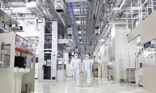 반도체 생산 공장 모습. 연합뉴스