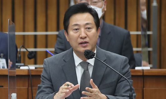 오세훈 서울시장. 뉴시스