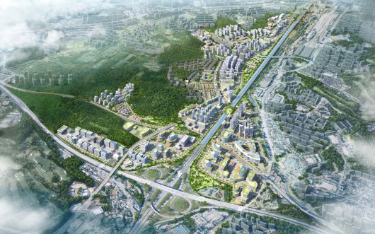 용인플랫폼시티 조감도. 경기도 제공