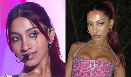 MBC '음악중심' 캡쳐, 라라 인스타그램 캡처