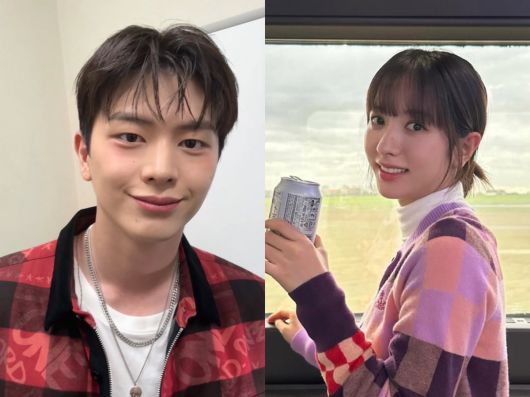 육성재와 김지연. 인스타그램 캡처.