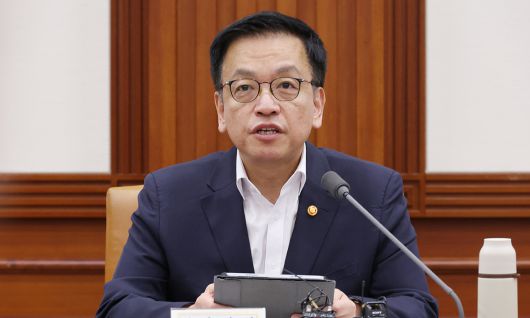 최상목 경제부총리 겸 기획재정부 장관이 11일 서울 종로구 정부서울청사에서 열린 대외경제장관회의에 참석해 발언하고 있다. 뉴시스