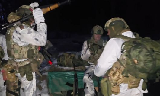 러시아의 특별군사작전에 동원된 병력이 작전을 수행하고 있다. 타스연합뉴스