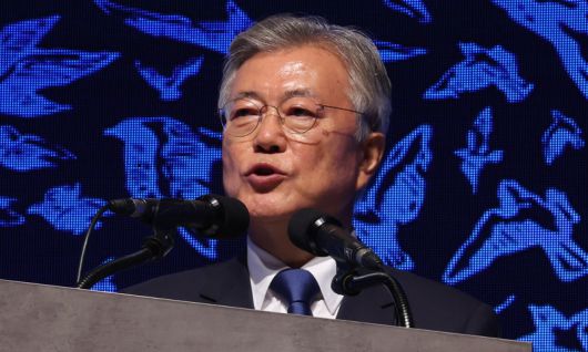 문재인 전 대통령. 공동취재사진