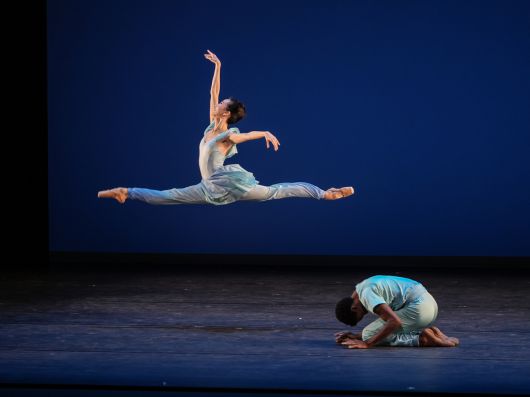 ABT 박선미와 캘빈 로열 3세의 ‘대질주 고트샬크 중 2인무’.  GS아트센터 제공