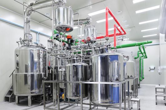 ‘원소주 오리지널‘의 생산 설비를 확장한 원소주 공장 모습. 원스피리츠 제공