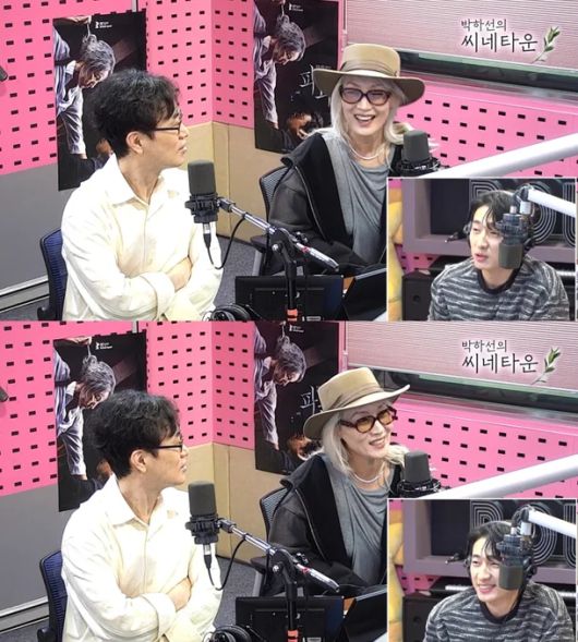 이혜영이 라디오에 출연했다, SBS FM '박하선의 씨네타운' 캡처.