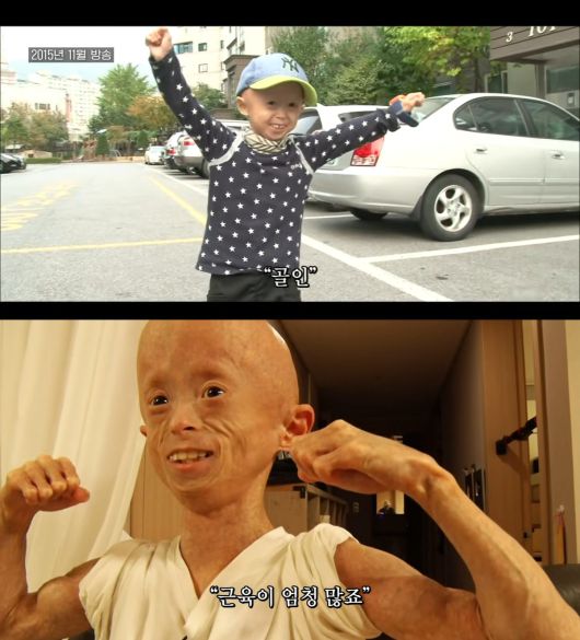 2015년 인간극장에 출연했던 10살의 홍원기(위 사진)와 2025년 20살이 된 홍원기. KBS 인간극장 캡처