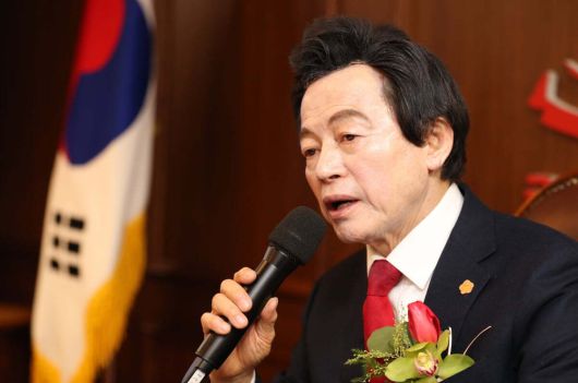 국가혁명당 허경영 명예대표. 세계일보 자료사진