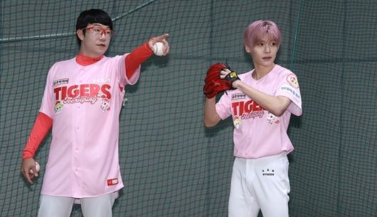 NCT WISH(엔시티 위시) 시온이 첫 시구를 성공적으로 마쳤다. SM엔터테인먼트 제공