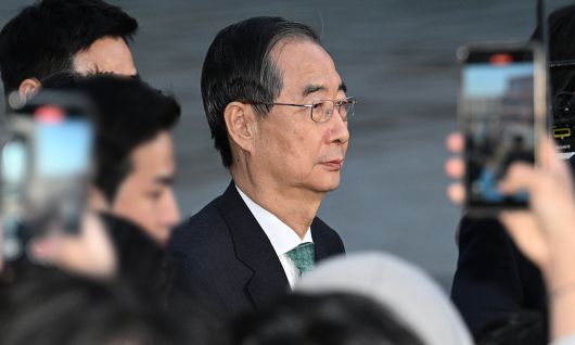 무소속 한덕수 대선 예비후보. 연합뉴스