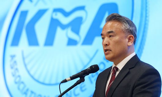 대한의사협회 김성근 대변인. 연합뉴스