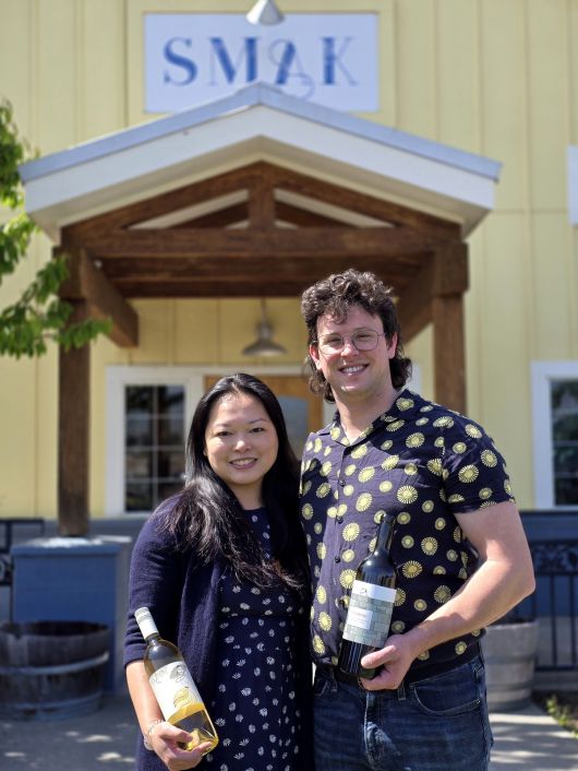 스마크 와인스 오너·와인메이커  피오나 S. 마크 부부.