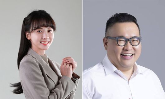 방송인 김민아(왼쪽), 주류문화 칼럼니스트 명욱 세종사이버대 교수.