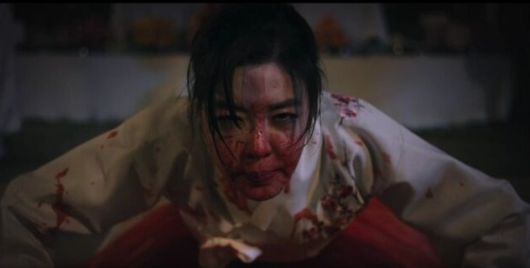 영화 '신명' 속 김규리. 열공영화제작소 제공