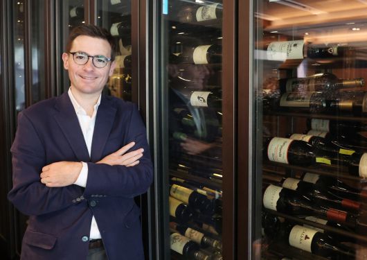 루이자도(Louis Jadot) 운영담당 상무이자 매니징디렉터 띠보 가제(Thibault Gagye)가 지난 20일 한국을 찾았다. 한윤종 기자