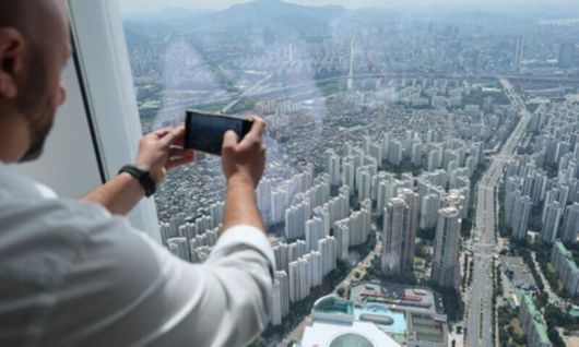 강남·송파 아파트 단지 모습. 연합뉴스