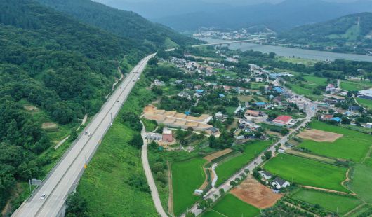 서울·양평 고속도로 사업으로 이목을 끌었던 경기 양평군 강상면 일대 모습. 연합뉴스