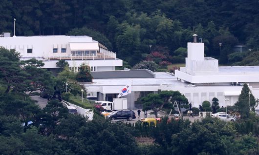 서울 용산구 한남동 관저. 뉴시스