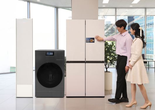 삼성전자 'AI 가전 3대장'인 에어컨∙냉장고∙세탁기 제품 이미지. 삼성전자 제공