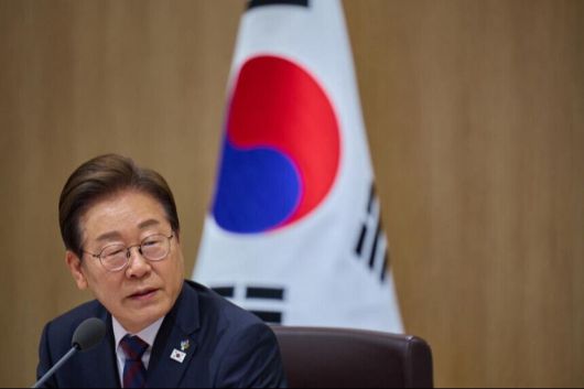 이재명 대통령이 10일 서울 용산구 대통령실 청사에서 열린 국무회의에서 모두발언을 하고 있다. 대통령실 제공