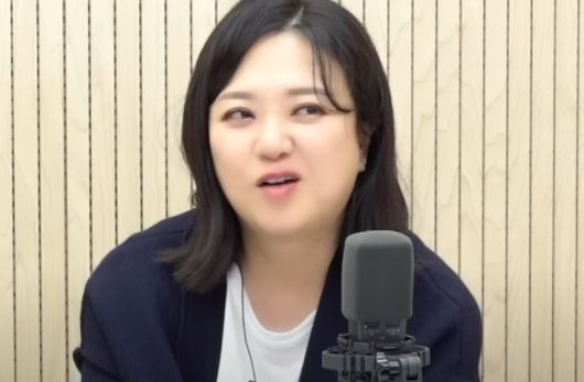 코미디언 김숙. 유튜브 채널 '비보티비' 캡처.