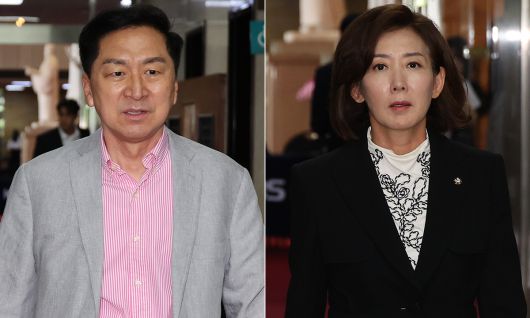 국민의힘 김기현 의원(왼쪽), 나경원 의원. 연합뉴스