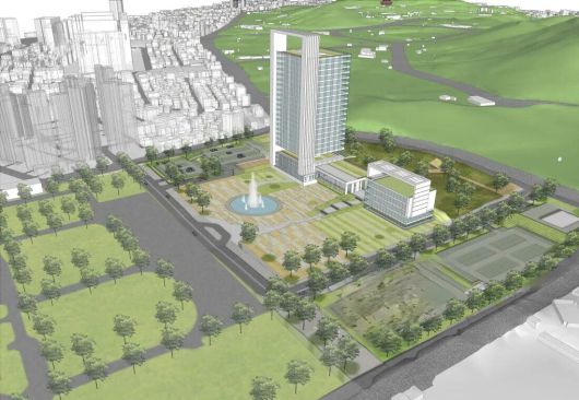 대구시 신청사 조감도. 대구시 제공