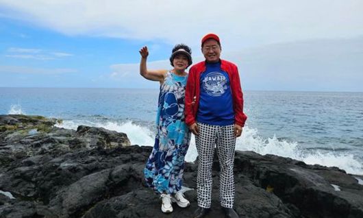 홍준표 전 대구시장 부부. 홍 전 시장 페이스북 캡처