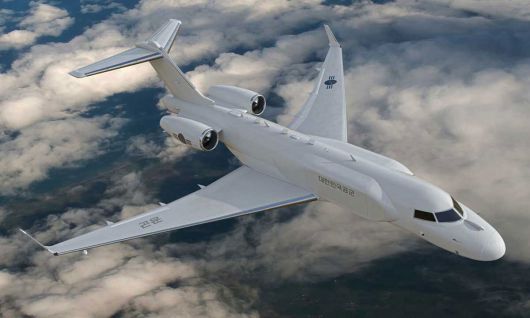 L3해리스가 제안하는 G6500 공중조기경보통제기 상상도. L3해리스 제공