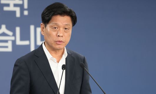 조승래 국정기획위원회 대변인이 24일 서울 종로구 국정기획위원회에서 브리핑을 하고 있다. 연합뉴스