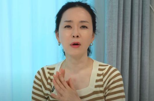 배우 김정난. 유튜브 채널 '김정난' 캡처.