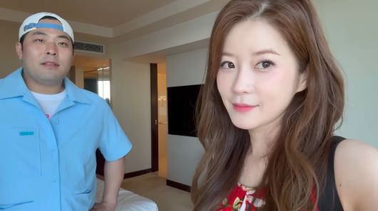 개그맨 김해준이 아내 김승혜의 파격적인 변신에 놀라움을 감추지 못했다. 유튜브 채널 ‘김승혜’ 캡처