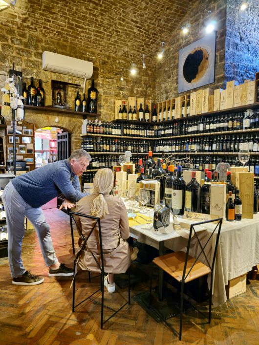 브루넬로 성 와인샵. 최현태 기자