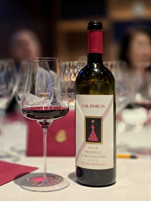 콜 도르치아 브루넬로 디 몬탈치노 나스타지오. 최현태 기자
