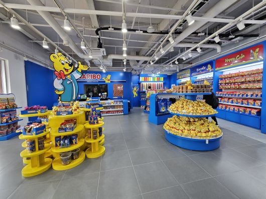 여주프리미엄아울렛 내 ‘하리보 스토어’ 전경.