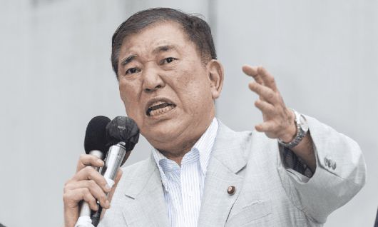 자민당 이시바 시게루 총재(총리). 자민당 홈페이지 캡처