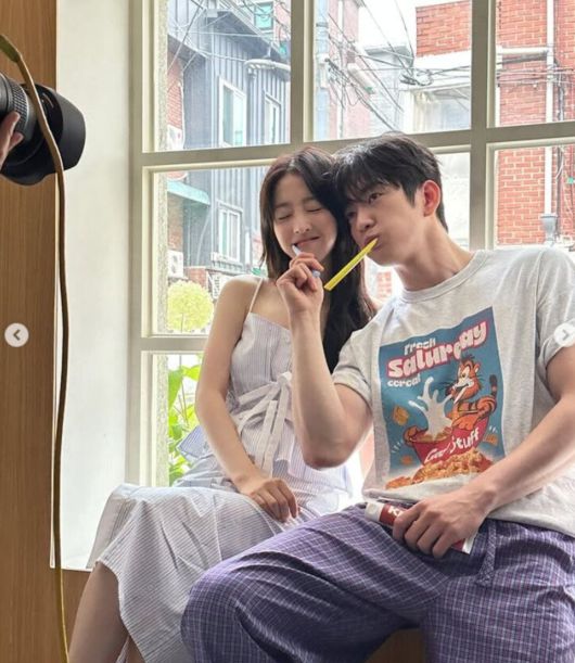 박보영과 박진영의 커플 사진이 또 한번 공개됐다. 박보영 인스타그램 캡처