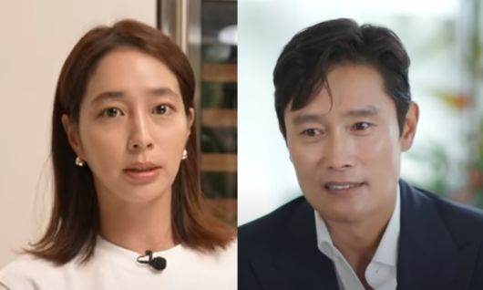 이민정(왼쪽), 이병헌. 유튜브 채널 ‘이민정 MJ’, ‘tvN D ENT’ 캡처