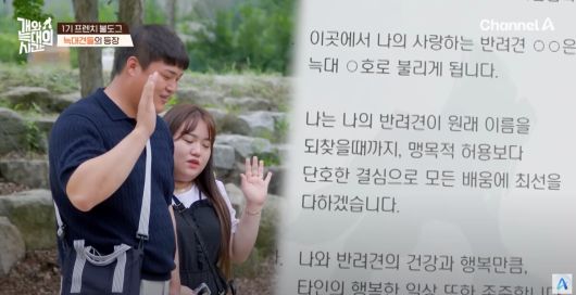 강형욱이 반려견 솔루션에 나섰다. 유튜브 채널 'play 채널A' 영상 캡처